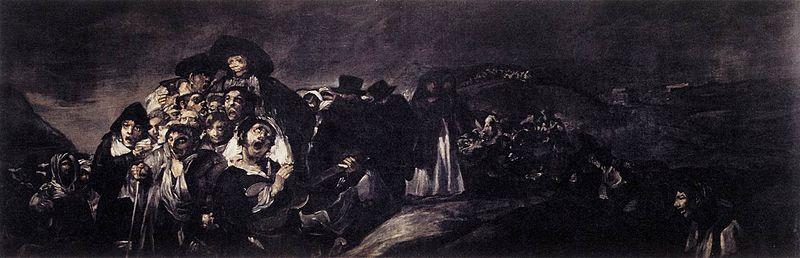 Francisco de Goya A Pilgrimage to San Isidro oil painting image